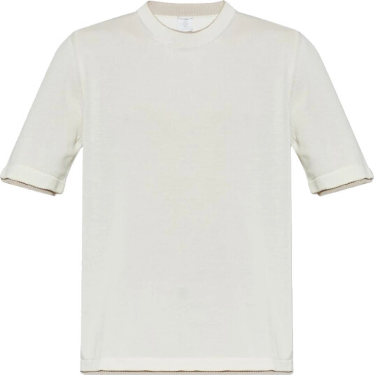 Eleventy Herre Strikkevarer Hvit 2XL,