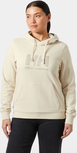 Helly Hansen HH Logo Hoodie Dame Hvit Xs
