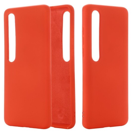 INCOVER Xiaomi Mi 10 5G / Mi 10 Pro 5G Liquid Silikondeksel - Rød