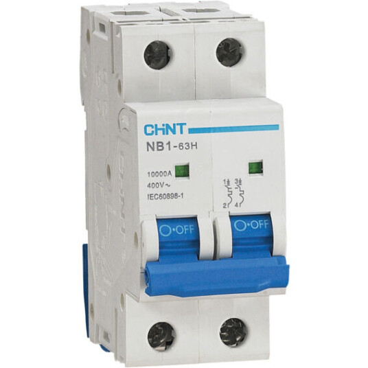 Chint Automatsikring 2P 32A D-KAR 10KA - 1615558