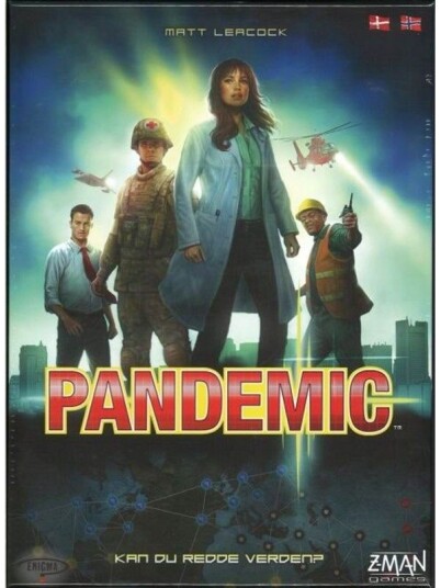 Pandemic Brettspill - Samarbeidsspill for 2-4 Spillere Pandemic Brettspill - Samarbeidsspill for 2-4 Spillere