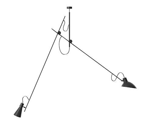 Astep VV Cinquanta Taklampe Suspension Sort/Sort