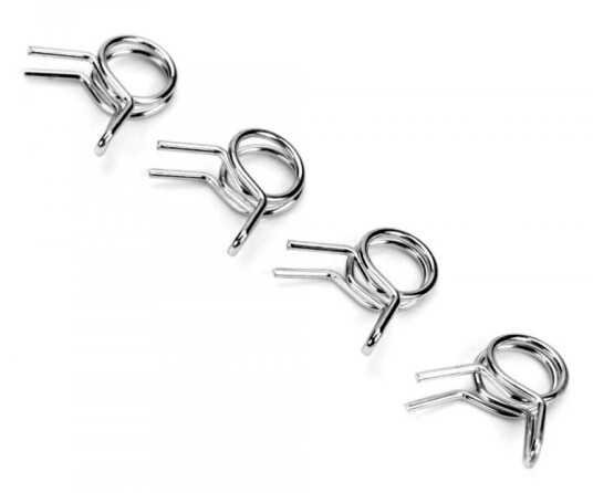 Du-Bro 678 Fuel line klips Large 4pcs Du-Bro 678 Fuel line klips Large 4pcs