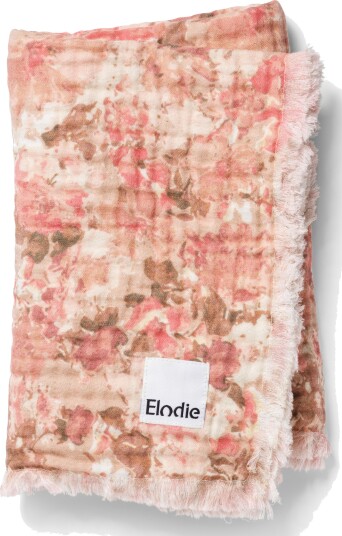 Elodie Details Soft Cotton Blanket River Rose Pink ONE SIZE Elodie Details Soft Cotton Blanket River Rose Pink ONE SIZE