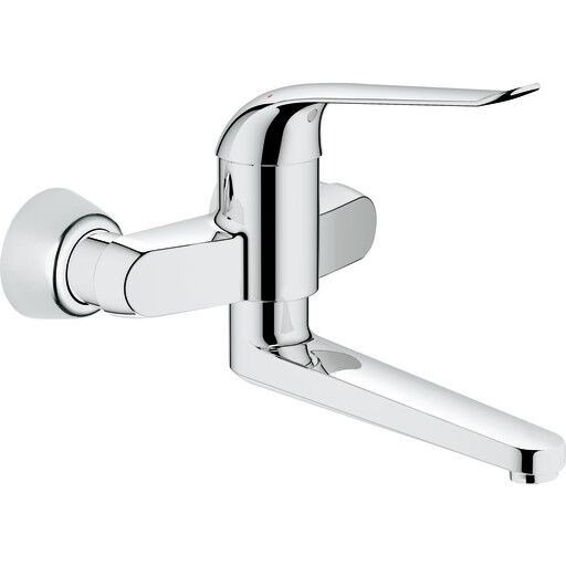 GROHE EUROECO SPECIAL SERVANTBATTERI FOR VEGGMONTERING 170MM KROM