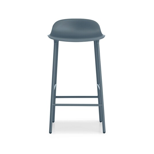 Normann Copenhagen Form Barstol 65 cm Blå/Stål Normann Copenhagen Form Barstol 65 cm Blå/Stål