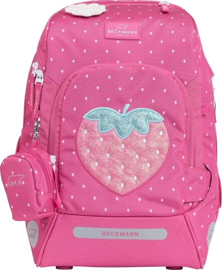 Skolesekk 1.Kl Strawberry Active Air Flx
