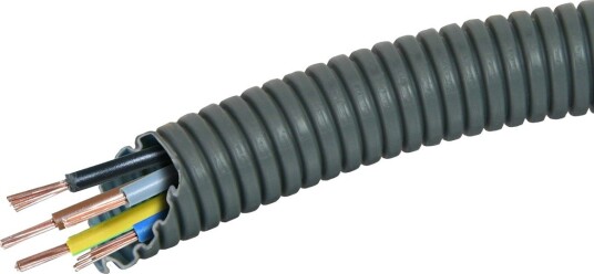 Pipelife Kabel PowerLine Ferdigtrukket K-Rør 20 mm PN 5G2.5 mm² 50 m