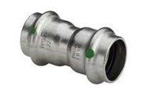 Viega Sanpress inox coupling 15 mm stainless steel Viega Sanpress inox coupling 15 mm stainless steel
