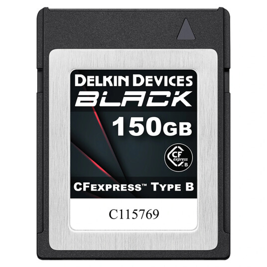 Delkin Delkin Cfexpress Black R1725/W1530 (G3) Kort 150 Gb