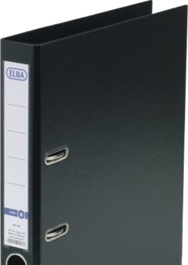 Elba 100202102 Polypropylen Pp Sort A4 285 Mm 50 Mm 318 Mm