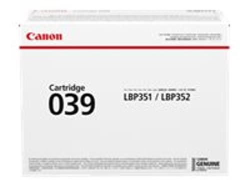 Canon Toner Svart 039 11k - Lbp351/lbp352 Canon Toner Svart 039 11k - Lbp351/lbp352