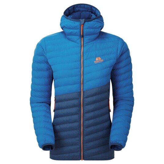 Mountain Equipment Particle Hooded Wmns Jacket Majolica Blue/mykonos Blue XS