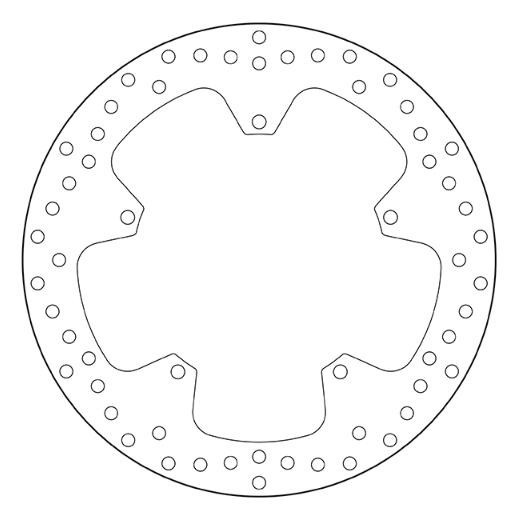 Bremseskive BREMBO 68B407M9 Bremseskive BREMBO 68B407M9