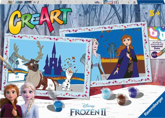Ravensburger CreArt Mal etter nummer 5+ år Disney Frost 2
