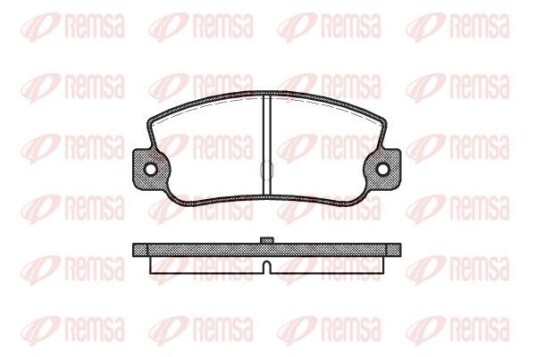 Bremseklosser REMSA 0025.30