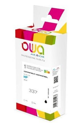 Owa - 20 Ml - Svart - Kompatibel - Gjenfabrikert - Blekkpatron (Alternativ For: Hp 337) - For Hp Officejet 100 150 K7100  Photosmart C4180 C4190 D5160 D5345 D5360 D5363 D5368
