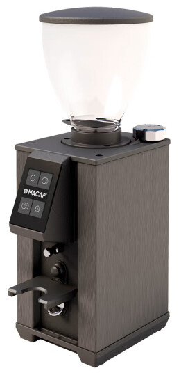Macap LEO 55 Touch Kaffekvern Satin Sort Macap LEO 55 Touch Kaffekvern Satin Sort