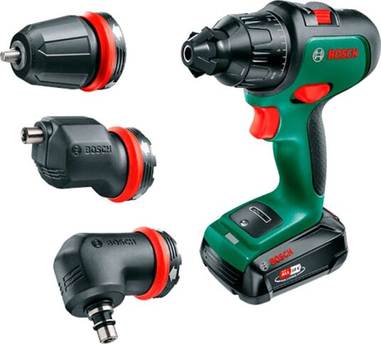 Bosch Slagdrill AdvancedImpact 18v Med Vinkelhoder Og Batteri