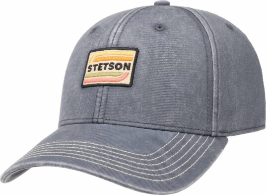 Stetson Baseball Cap Cotton OneSize, Gray Stetson Baseball Cap Cotton OneSize, Gray