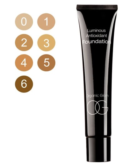 Organic Glam Luminous Antioxidant Foundation 6 U 40 ml