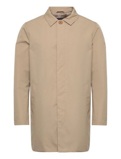 Lindbergh Black Water Repellent Mac Coat Beige S