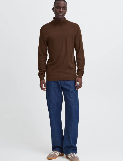 Blend Bhbagge Rollneck - Brown - L