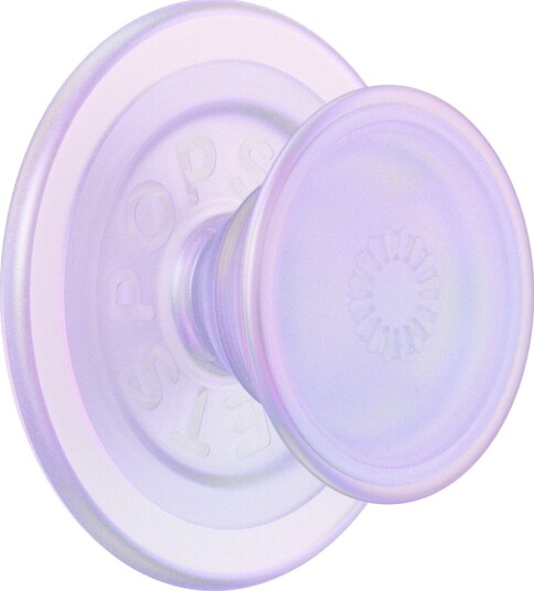 Popsockets PopGrip for MagSafe mobilgrep (opaliserende gjennomsiktig)