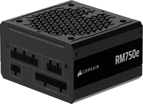 Corsair Rm750e 2025 750w Atx 80 Plus Gold Strømforsyning Corsair Rm750e 2025 750w Atx 80 Plus Gold Strømforsyning