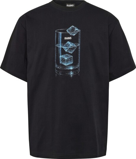 Rains Classic T Shirt Cubes Black L