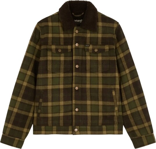 Wrangler Wool Trucker Khaki green XXL