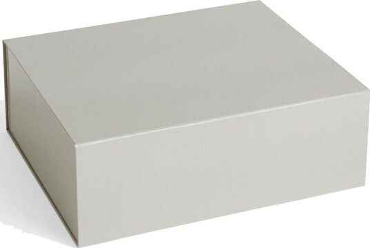 HAY Colour Storage M boks med lokk 29,5 x 35 cm Grey