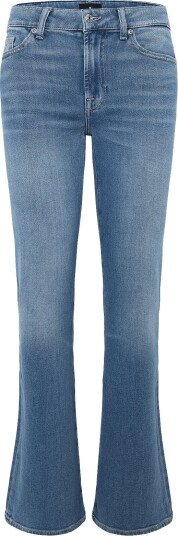 7 For All Mankind The Leggy Bootcut Coastline   Blue   30 x 33