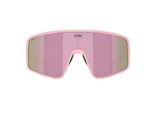 Bliz P001 Large 38 sykkelbriller brown/rose multicolour lens matte powder pink