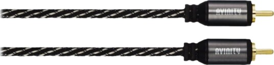 Avinity - Lydkabel - Rca X 2 Plugg Til Rca X 2 Plugg - 2.7 M - Skjermet