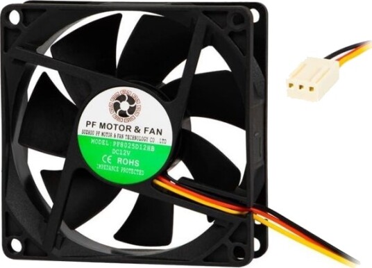 Vifte Blow 80X25mm 12V Kulelager