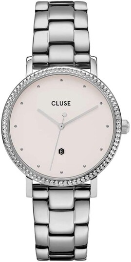 Cluse Dameklokke CW0101209008 Hvit/Stål Ø33 mm Cluse Dameklokke CW0101209008 Hvit/Stål Ø33 mm