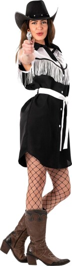 Espa Cowgirl Claudette Kjole Kostyme Large 502147_44-46