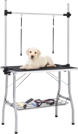 Justerbart Trimmebord Til Hund 90 X 60 X 76 cm