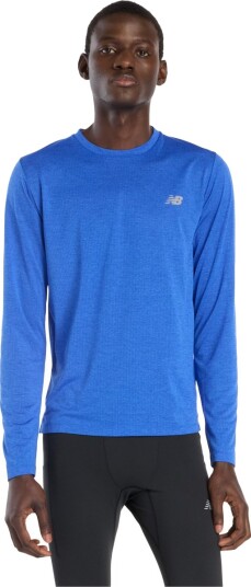 New Balance Atletikk Jogge Langermet Løpetopp Herre
