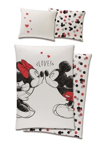 Mcu Minnie og Mickey Mouse Sengetøj 150 x 210 cm 100 procent bomuld Mcu Minnie og Mickey Mouse Sengetøj 150 x 210 cm 100 procent bomuld