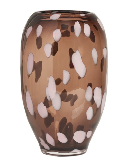 Oyoy Living Design Jali Vase Medium Brown SMOKE H23CM