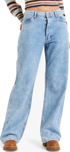Roxy Milla Wide Leg Regular Beau Bl - Blue - 30 Roxy Milla Wide Leg Regular Beau Bl - Blue - 30