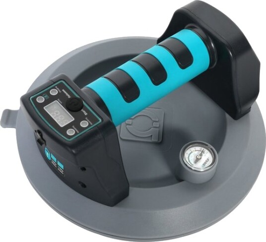 Bihui Sugekopp Vakum 200 mm Med Måler Batteridreven Bihui Sugekopp Vakum 200 mm Med Måler Batteridreven