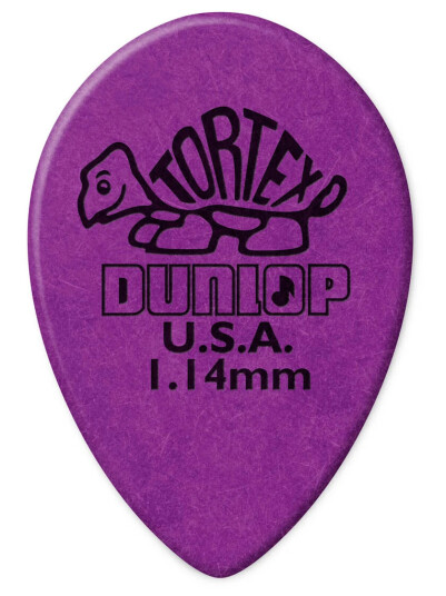 Dunlop 423r114 Tortex Small Teardrop, 36-Pakning
