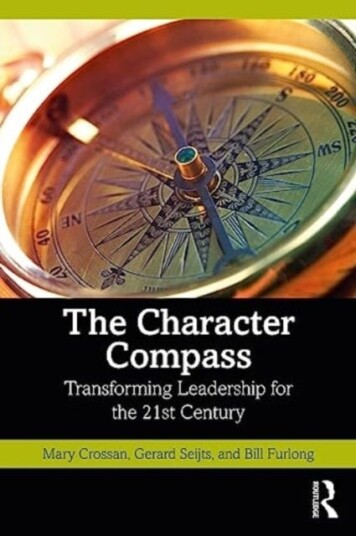 The Character Compass Av Mary Crossan, Gerard Seijts, Bill Furlong