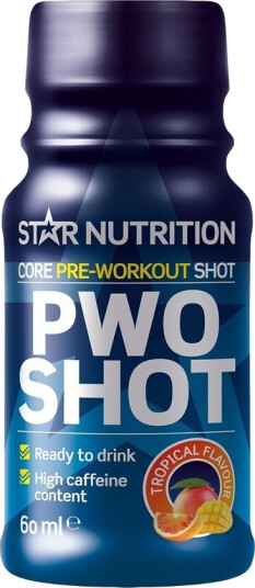 Star Nutrition PWO Shot Tropical 12x60ml