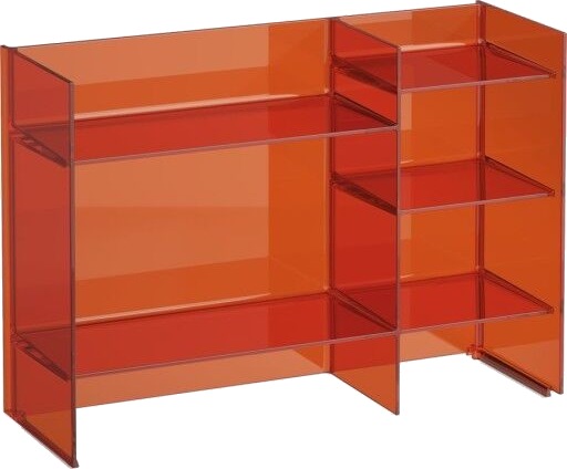 Kartell Laufen Sound Rack hylle, 75x53 cm, oransje