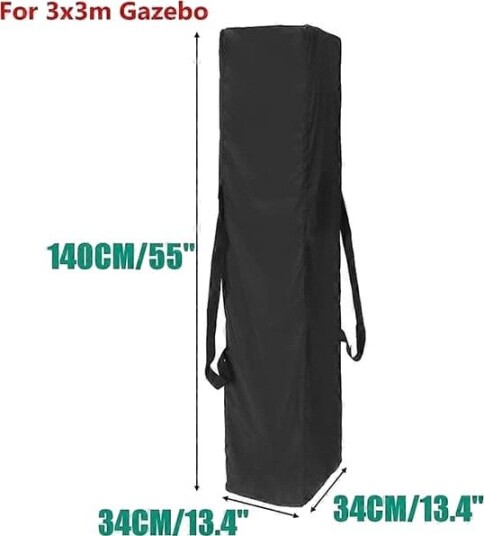 Ukjent merke teltutstyr Teltpose 140 cm Stangpose Oppbevaring med To Bærestropper 140 x 34 x 34 cm