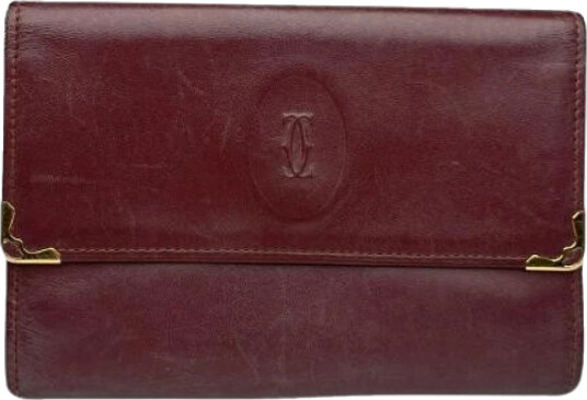 Cartier Vintage Dame Rød